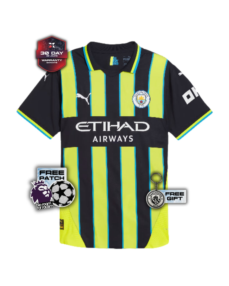 Manchester City Player Version Away 24/25