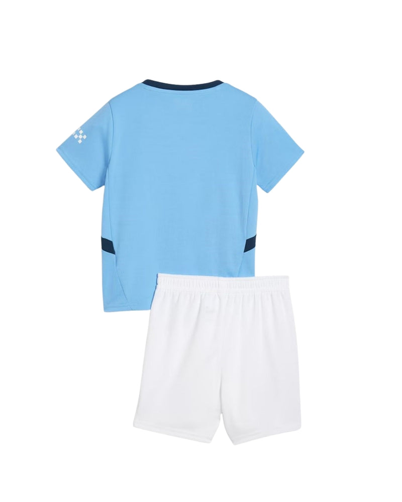 Manchester City Kids Kit Home Jersey + Shorts 24/25