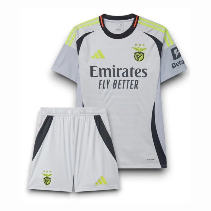 Benfica Kids Kit Third Jersey + Shorts 24/25