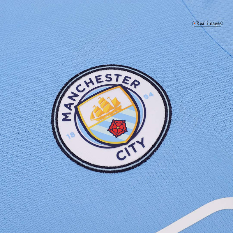 Manchester City Kids Kit Home Jersey + Shorts 24/25