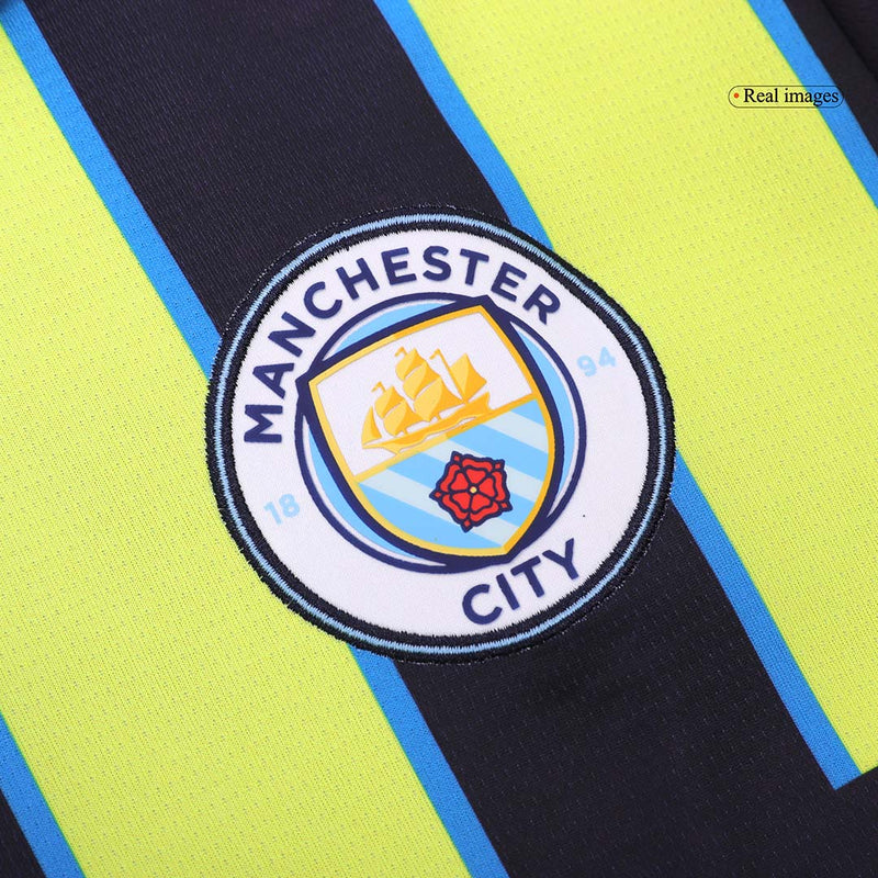 Manchester City Kids Kit Away Jersey + Shorts 24/25