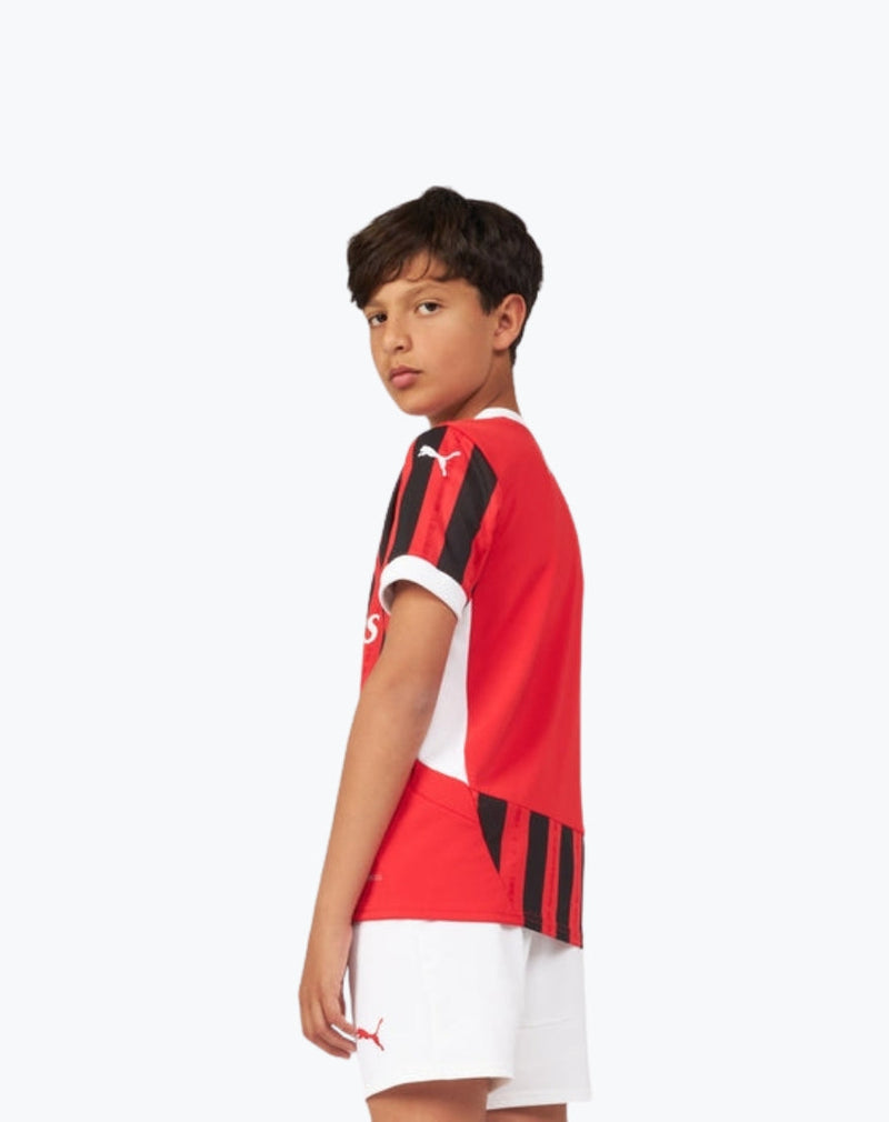 Ac Milan Kids Kit Home Jersey + Shorts 24/25