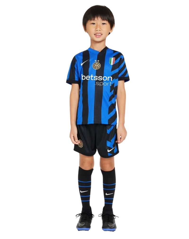 Internazionale Milan Kids Kit Home Jersey + Shorts 24/25