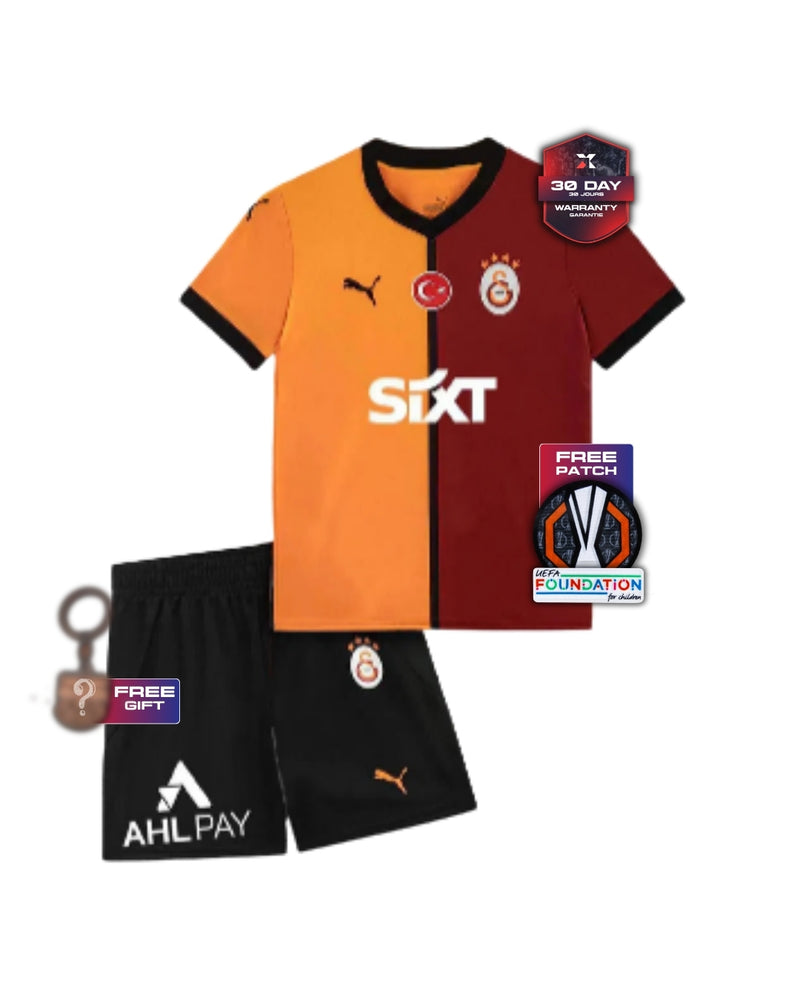 Galatasaray Kids Kit Home Jersey + Shorts 24/25