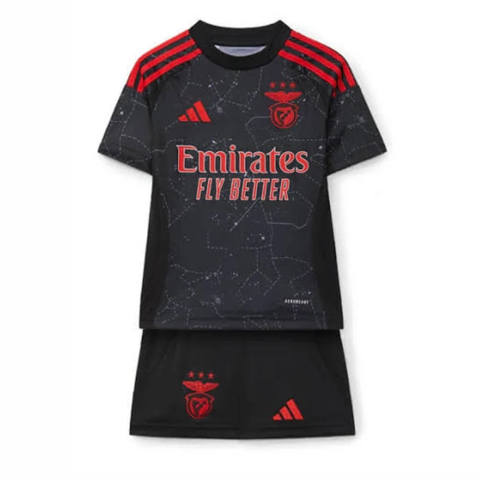 Benfica Kids Kit Third Jersey + Shorts 24/25