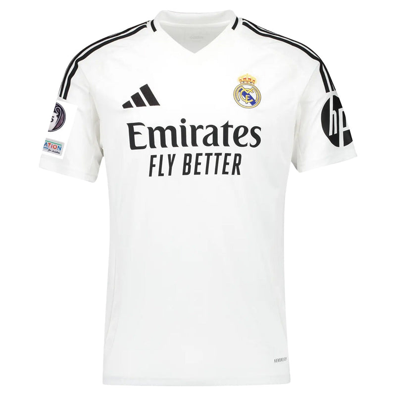 Real Madrid Full Kids Kit Home Jersey + Shorts + Socks 24/25