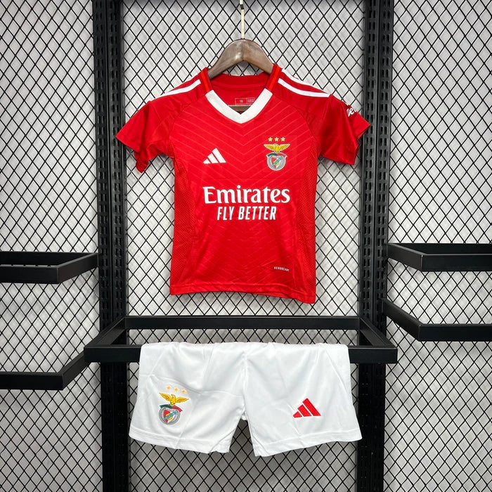 Benfica Kids Kit Home Jersey + Shorts 24/25