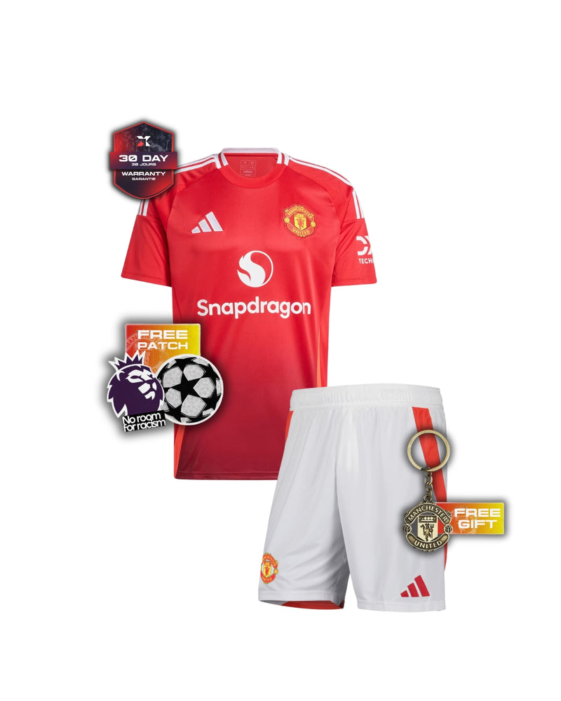 Manchester United Kids Kit Home Jersey + Shorts 24/25