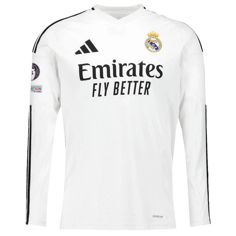 Real Madrid Stadium Long Sleeve Home 24/25