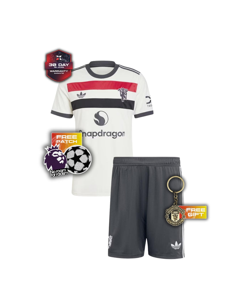 Manchester United Kids Kit Third Jersey + Shorts 24/25