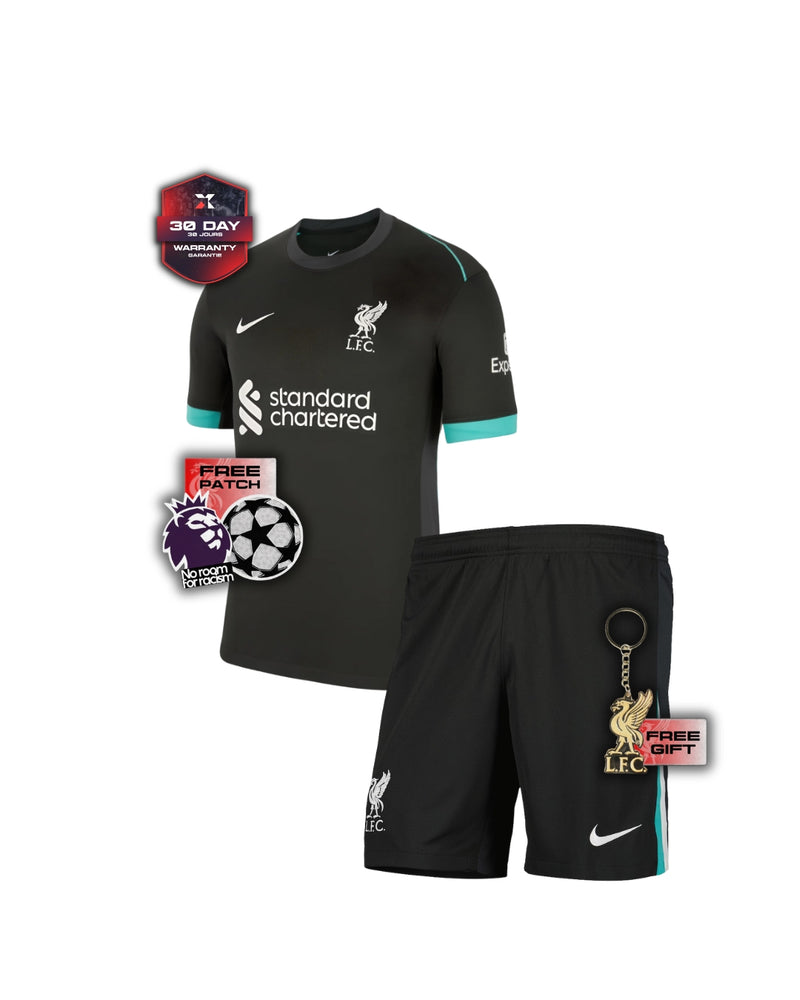 Liverpool Kids Kit Away Jersey + Shorts 24/25