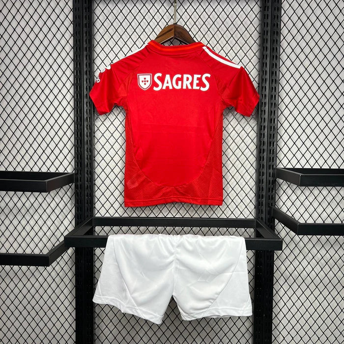 Benfica Kids Kit Home Jersey + Shorts 24/25