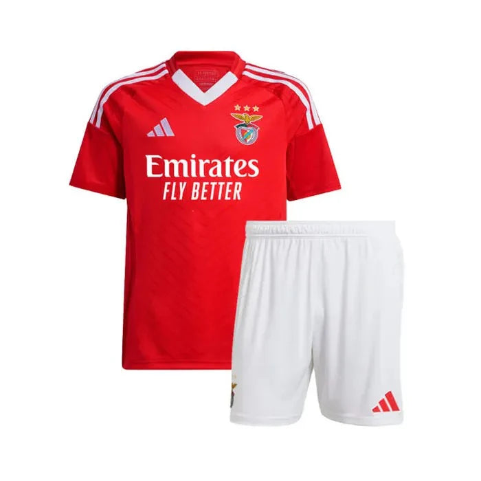 Benfica Kids Kit Home Jersey + Shorts 24/25