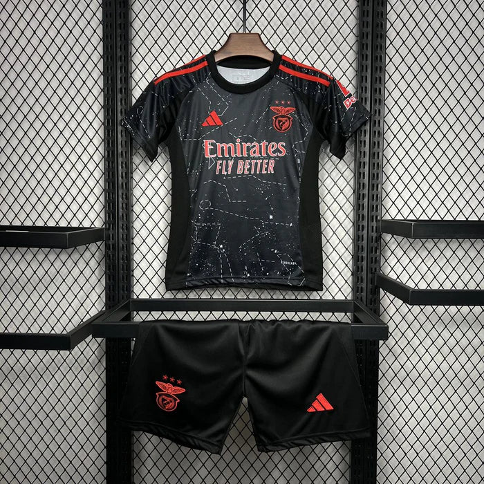 Benfica Kids Kit Third Jersey + Shorts 24/25