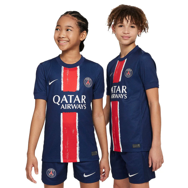 PSG Kids Kit Home Jersey + Shorts 24/25