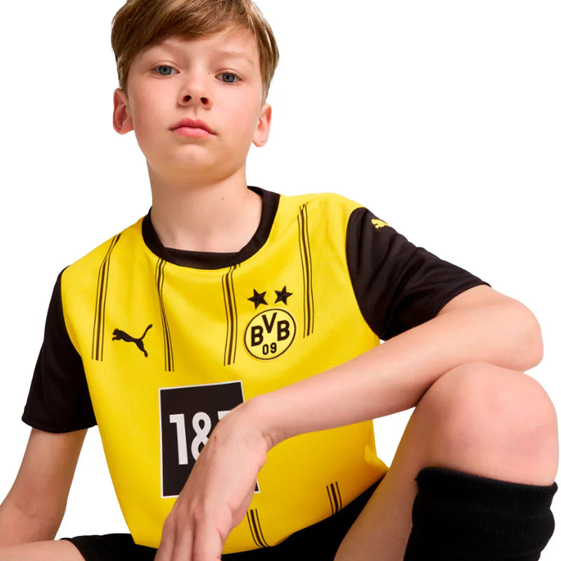 Borussia Dortmund Kids Kit Home Jersey + Shorts 24/25