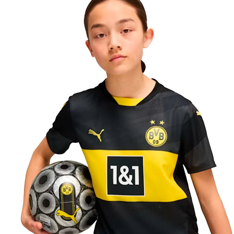 Borussia Dortmund Kids Kit Away Jersey + Shorts 24/25