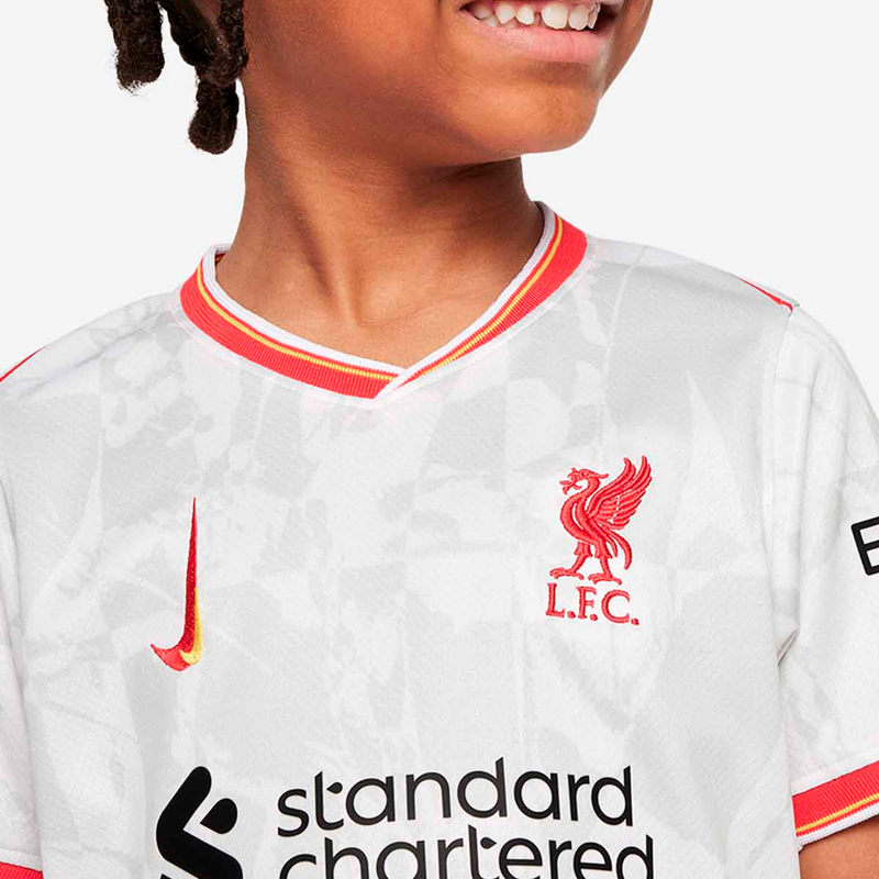 Liverpool Full Kids Kit Third Jersey + Shorts + Socks 24/25